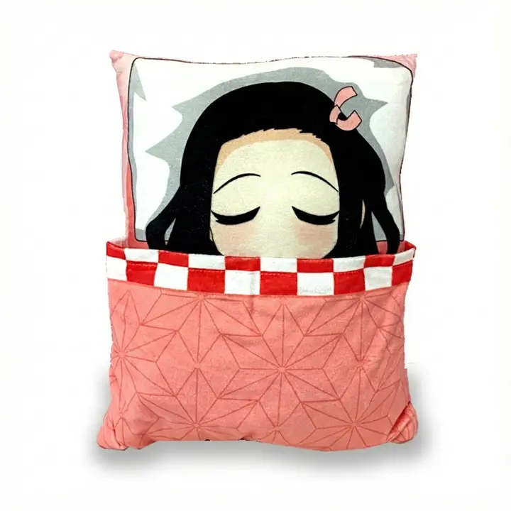 Cojín de peluche de Nezuko Kamado (30 x 35 cm)